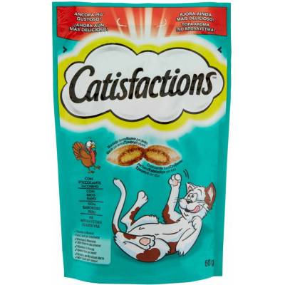 Catisfactions chrumkavé maškrty s lahodnou morčacou príchuťou 60 g