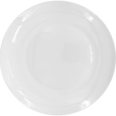 by inspire Porcelánový dezertní talíř Luna 20,5cm, bílý