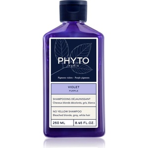 PHYTO Violet No Yellow Shampoo тониращ шампоан за блонд коса и коса с кичури 250ml
