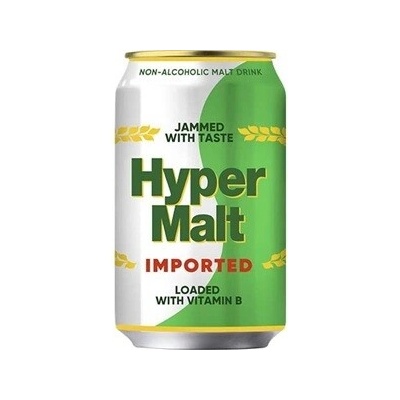 Hyper Malt nápoj z jačmenného sladu plech 330ml
