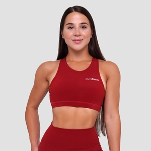 GymBeam Спортен сутиен Ignite Dark Red L