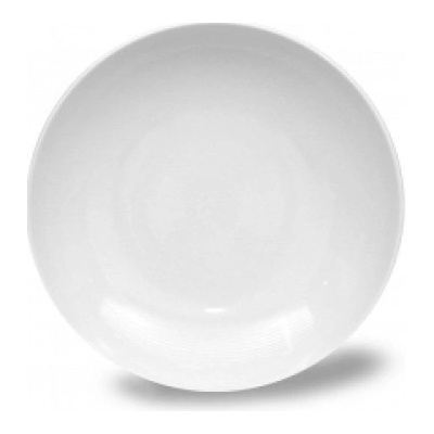 Thun Tom bílý nedekorovaný talíř hluboký 20 cm