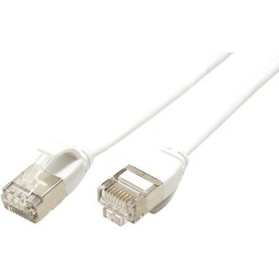 Roline 21.15.1712 U/FTP patch, kat. 7, s konektory RJ45, LSOH, tenký, 2m, bílý