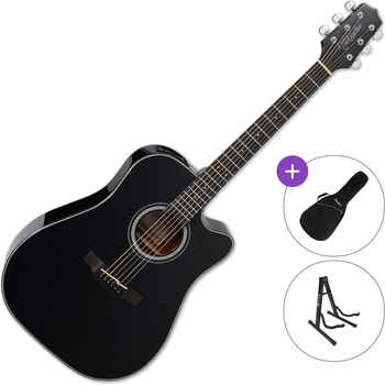 Takamine GD30CE SET Black Електро-акустична китара Дреднаут
