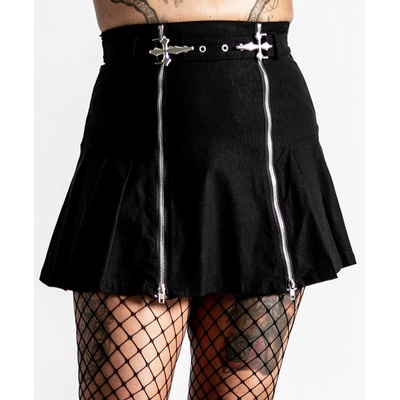 KILLSTAR Дамска пола KILLSTAR - Viperine Мини - Черен - KSRA004078