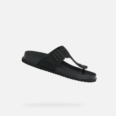 Geox Черни мъжки пантофи Geox Parnaiba Geox | Cheren | МЪЖЕ | 39