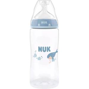 Nuk Бебешко шише NUK First Choice - TC, РР, 300 ml, размер М, Кит (10216340) - ozone