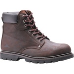 Portwest steelite welted sb hroo fw17 / Предпазни ботуши до глезена, фермерски sb hro - кафяви 45 (fw17brr45)