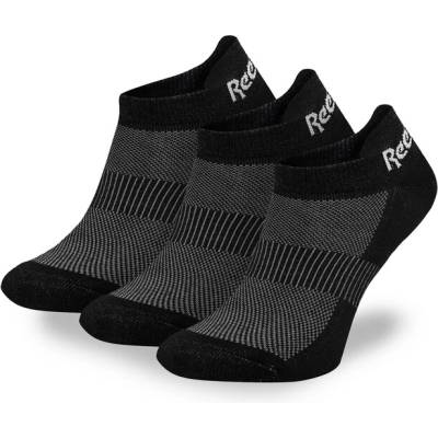Reebok Комплект 3 чифта къси чорапи унисекс Reebok R0356P-SS24 (3-pack) Черен (R0356P-SS24 (3-pack))