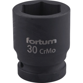 Fortum машинна (ударна) муфа 3/4", 30 mm, L 54 mm, почернена, FORTUM