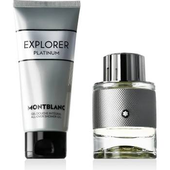 Mont Blanc Explorer Platinum Подаръчен комплект EDP 60 ml + душ гел 100 ml
