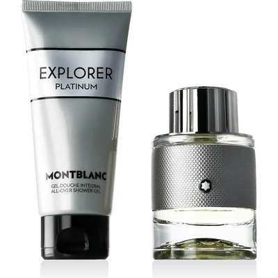 Mont Blanc Explorer Platinum Подаръчен комплект EDP 60 ml + душ гел 100 ml