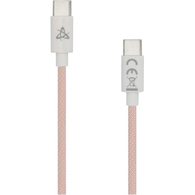 SBOX TYPE-C-1-P 1m 60W Type-C розов кабел за данни и зареждане (TYPE-C-1-P)