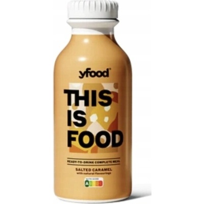 YFood Nápoj Salted Caramel s príchuťou slaného karamelu 500 ml