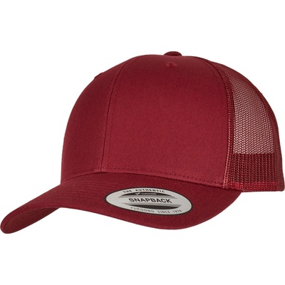 Flexfit 6606/6606T Trucker Vintage COT556606n7299 cranberry Brusinková
