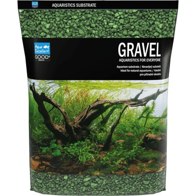 Aqua Excellent piesok olivovo zelený 3-6 mm 3 kg