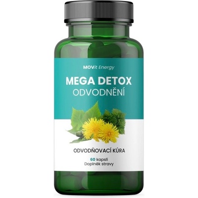 MOVit Mega Detox odvodnění 60 kapslí – Zbozi.Blesk.cz