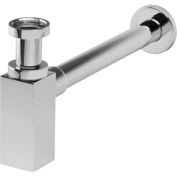 Image 1 of FERRO СИФОН quadro ferro s280 1 1/4" ф32 КВАДРАТ БЕЗ ВИТЛО (s280)