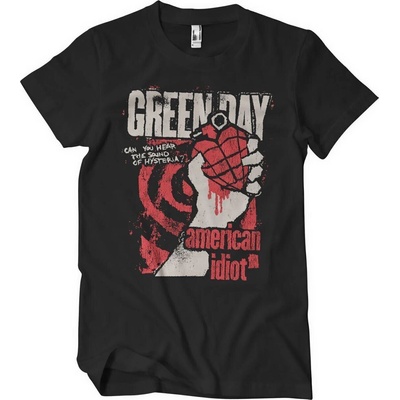 Green Day American Idiot Spiral Arm Black S Риза (WMX-1-GDAY001-H93-11-BK-S)