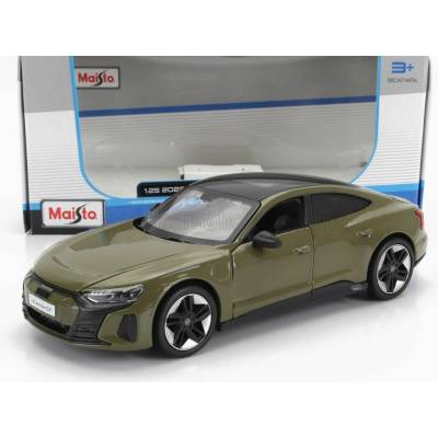 MAISTO AUDI GT RS E-TRON 2022 - OLIVE GREEN 1:24