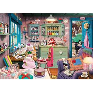 Schmidt Spiele - Puzzle Read: Grandmothers room - 1 000 piese