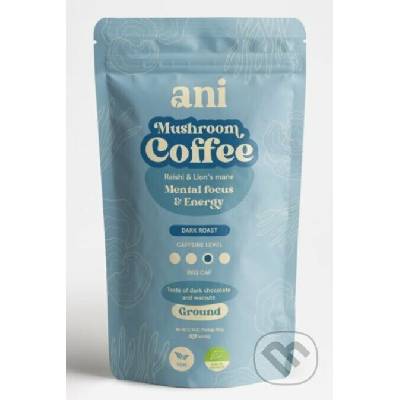 ANi Mushroom Coffee Mental focus & Energy mletá 350 g