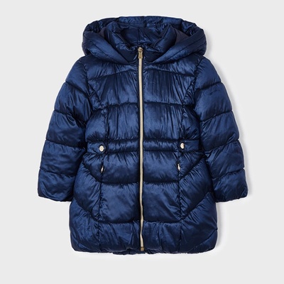 MAYORAL Дълго зимно яке в мастилено синьо за момиче Майорал