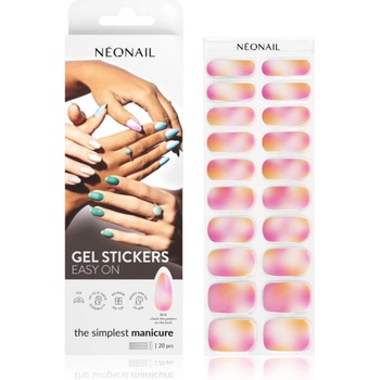 NEONAIL Easy On Gel Stickers Стикери за нокти с използване на UV/LED лампа цвят M14 20 бр