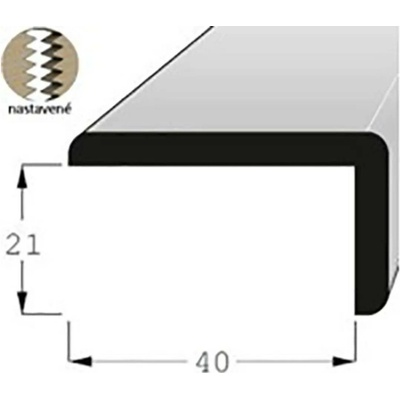 LIŠTA ROHOVÁ R 4021 SM/240 nast.