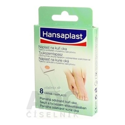 Beiersdorf Hansaplast Náplasť na kurie oká 8 ks