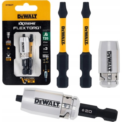 DeWalt DT70537T Skrutkovacie nástavce T20 x 50 mm + magnetický krúžok