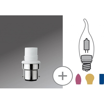 Paulmann Minihalogen pro G9 B22d 230V Bílá