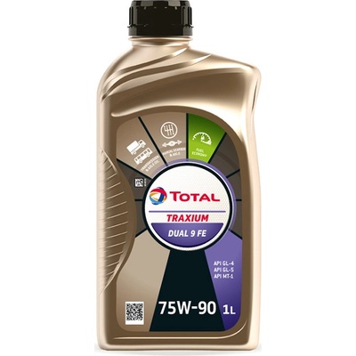 Total Traxium Dual 9 FE 75W-90 1 l