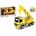 Ocie City Service Камион с кран Builder 1: 16
