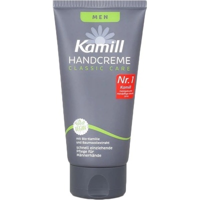 Kamill Men Vegan s bavlněným a heřmánkovým extraktem krém na ruce 75 ml