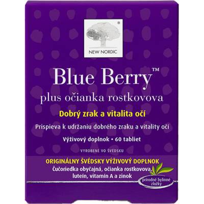 New Nordic Blue Berry 60 tabliet