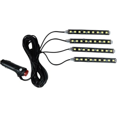 Sada ambientního osvětlení LED v interiéru, Zelená