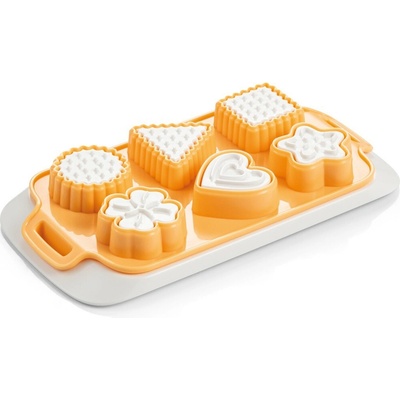 Vykrajovací forma s razítky DELÍCIA, mix tvarů – Zboží Dáma