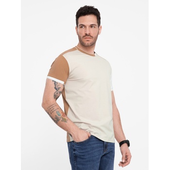 Ombre Clothing Кафява мъжка тениска Ombre Clothing Ombre Clothing | Kafyav | МЪЖЕ | L