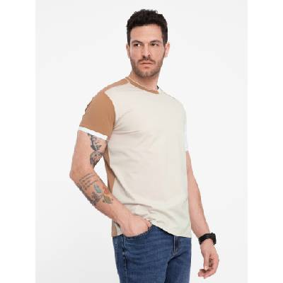 Ombre Clothing Кафява мъжка тениска Ombre Clothing Ombre Clothing | Kafyav | МЪЖЕ | L