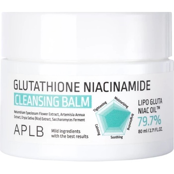 APLB Glutathione Niacinamide Cleansing Balm - Хидрофилен балсам за почистване с глутатион и ниацинамид 80мл