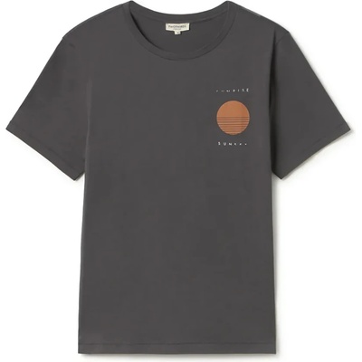 TWOTHIRDS Мъжка тениска TWOTHIRDS Killingq T-shirt - Dark Sand - размер XL (216-7654-0114)