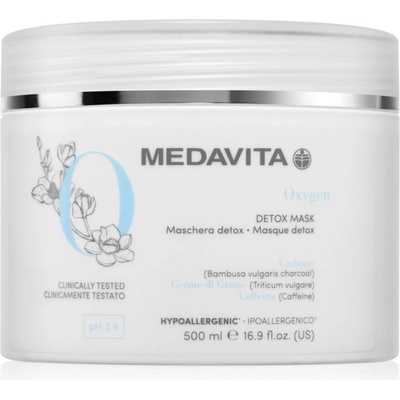 Medavita Oxygen Detox Mask детоксикираща маска за коса и скалп 500ml