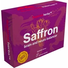 Superionherbs Saffron Brain and Neuro balancer 60 kapslí