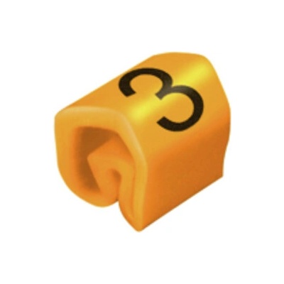 Systém kódování kabelů Weidmüller CLI C 02-3 OR/SW 3 MP (0252111512)