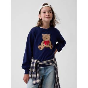 GAP Детски пуловер Brannan Bear GAP GAP | Sin | Момичешки | S