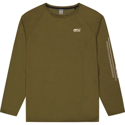 Picture Мъжка спортна тениска Picture Timont L/S Tech Tee Sport shirt - Tobacco (216-7784-0213)