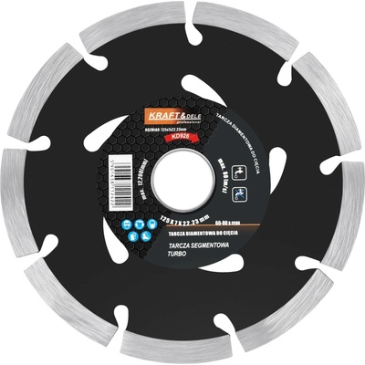 Kraft & Dele Diamantový kotouč 125 mm KD926