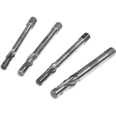 Sada závitníků pro žhavící svíčky M8 x 1,00 / M10 x 1,00 / M10 x 1,25 / M12 x 1,25 mm - TE