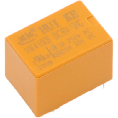 Relé HK4100F-DC6V-SHG, 6V DC/250V AC, 30V DC 3A